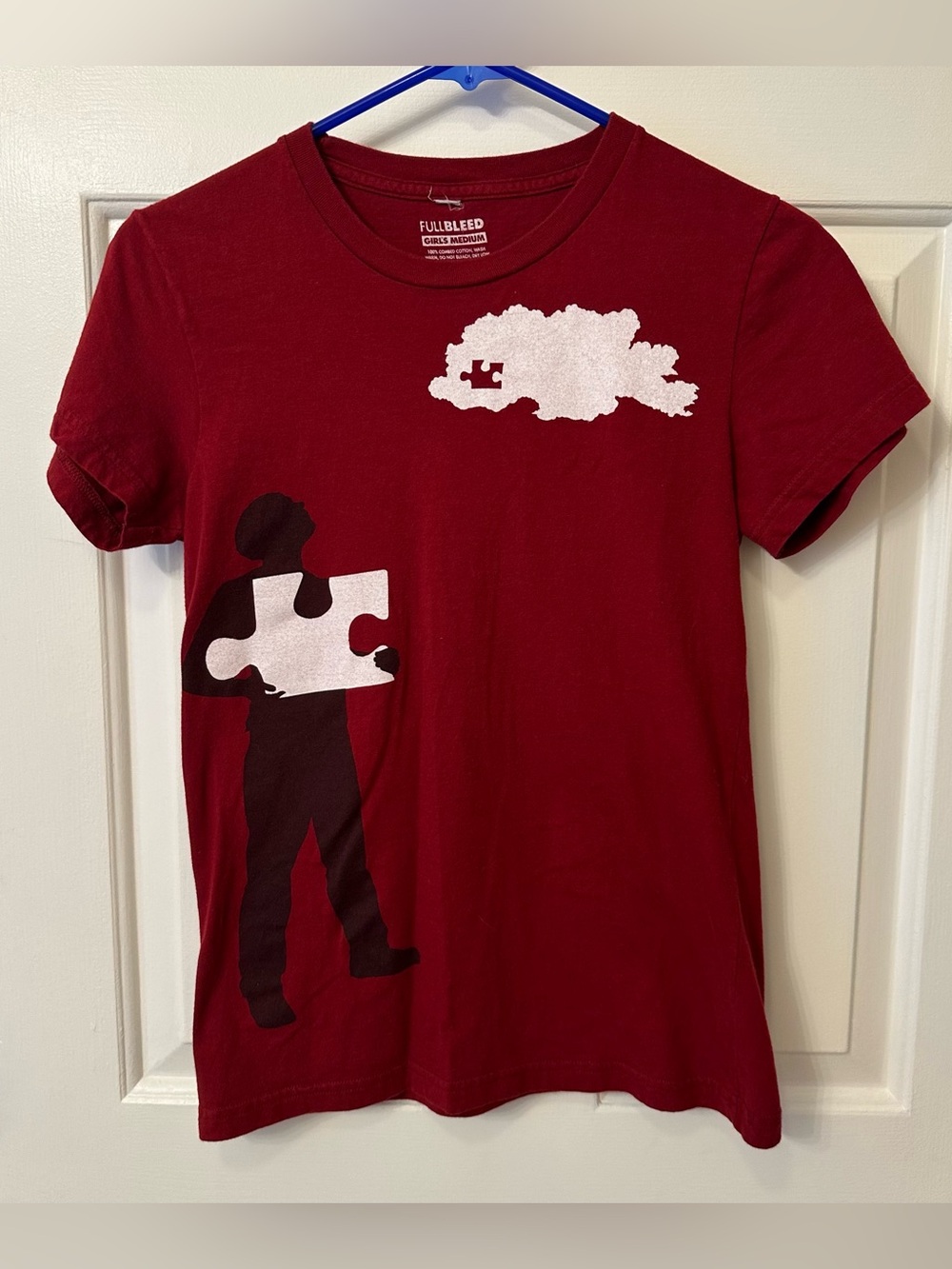 Fullbleed Maroon Graphic Tee